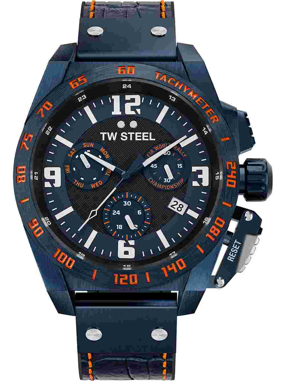 TW-Steel TW1020 Fia World Rally Chronograph Limited Mens Watch 46mm 10ATM