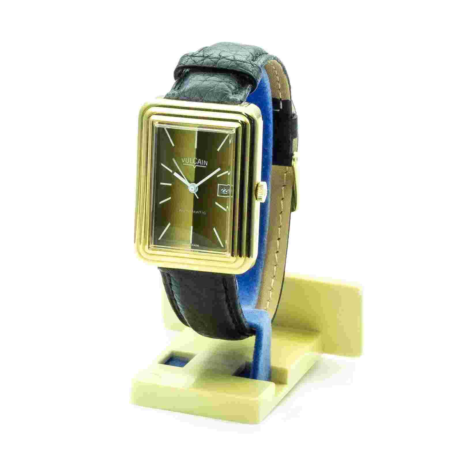 RARE VINTAGE VULCAIN H6614B Automatic Swiss WATCH 1960's  - NOS NEW OLD STOCK