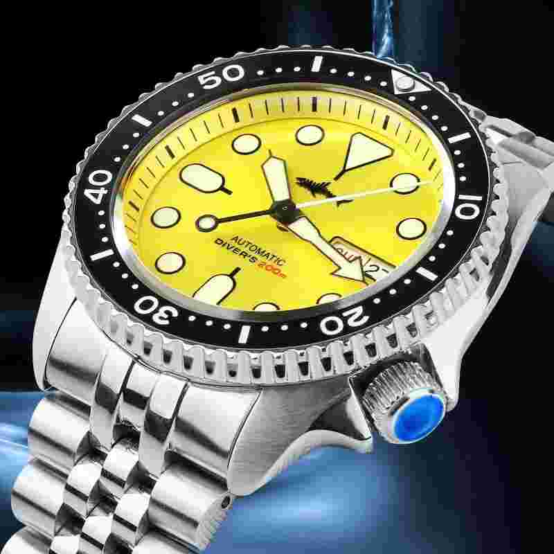 Heimdallr Sharkey SKX fully automatic luxury divers watch many colours