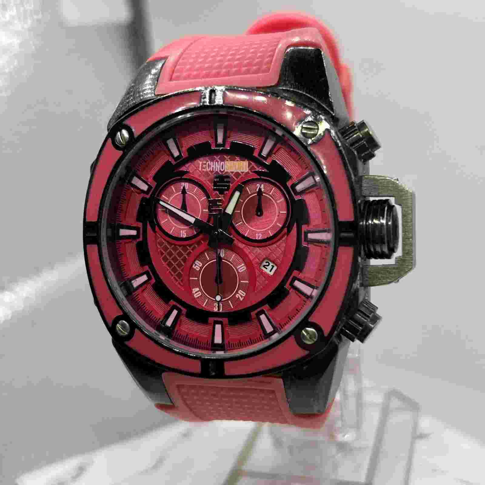 Women’s Pink Techno Sport Quartz Watch TS-100-51