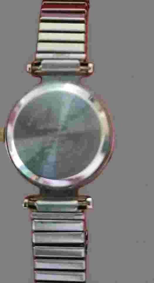 Watch-It silver Tone Stretch Band Vintage Quartz Watch-NEED REPAIR/BATTERY