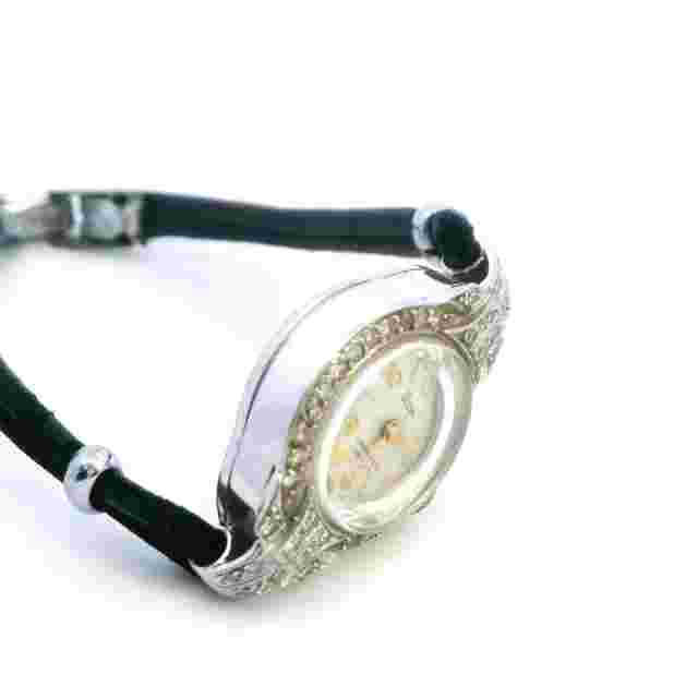Platinum 44 Stone Diamond Mondia Ladies Watch