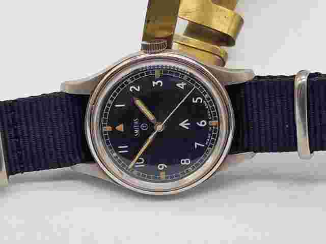 RARE 1968 W.W.W. SMITHS 0239/68 MILITARY ORIGINAL BLACK DIAL MAN'S WATCH