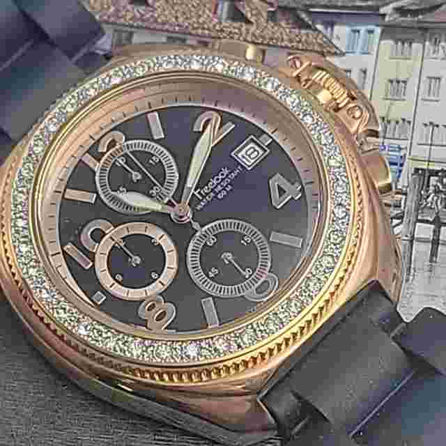 Men's Freelook Chronograph Wristwatch With Date 41mm Chic