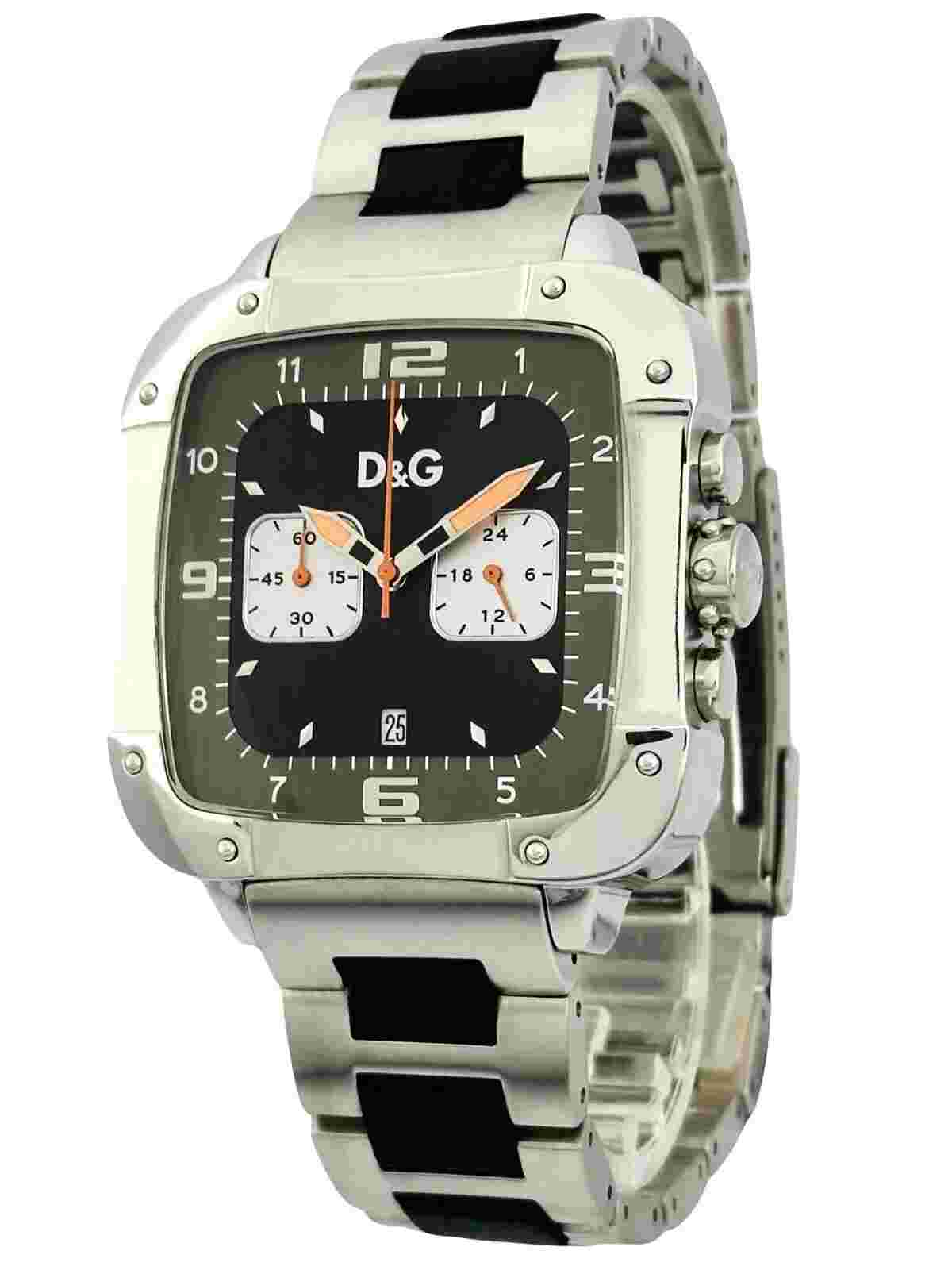 Dolce & Gabbana Men's DW0247 Multifunction Chronograph Watch with Black  Dial