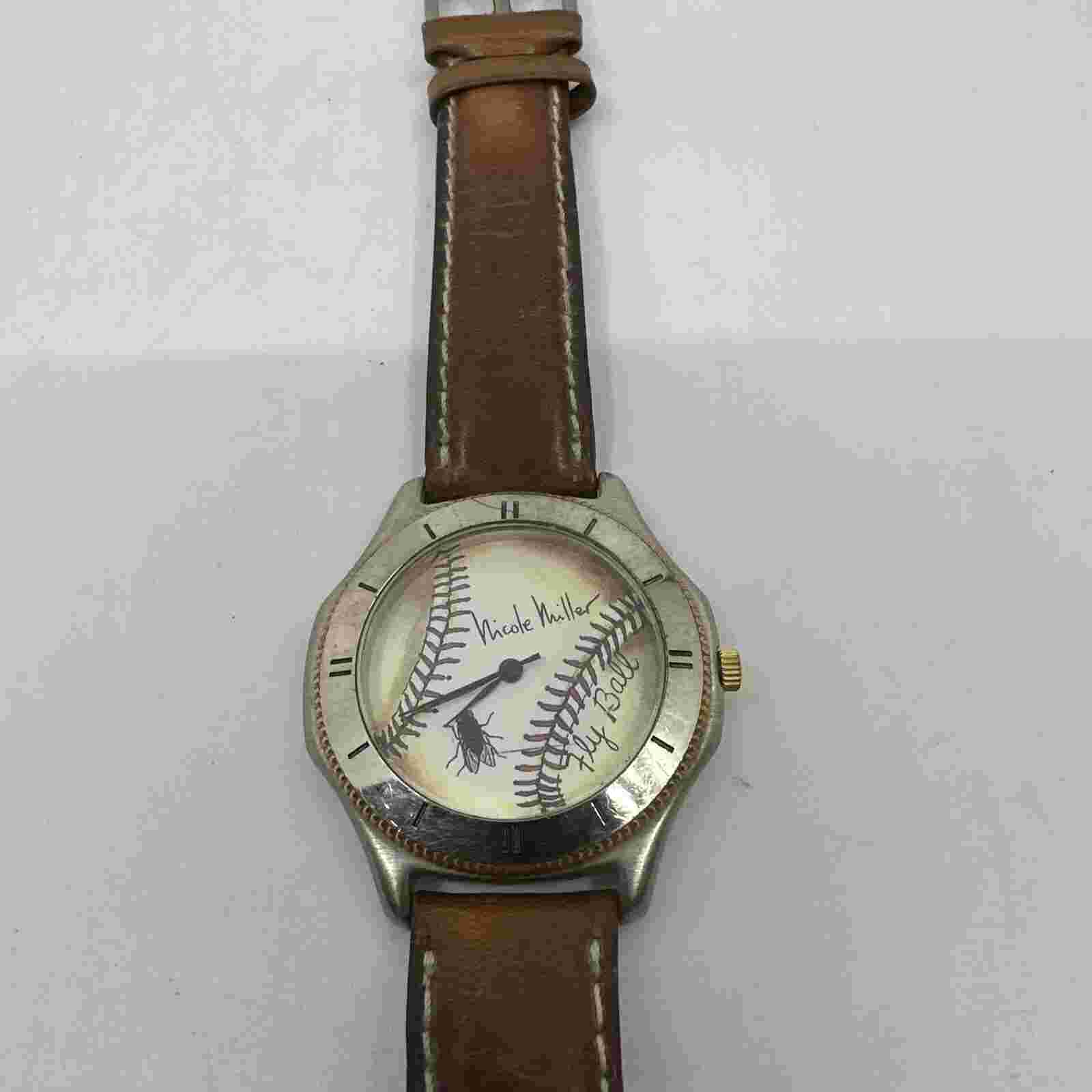 Nicole Killer Fly Ball Swiss Movement Watch Used Not Tested As Is