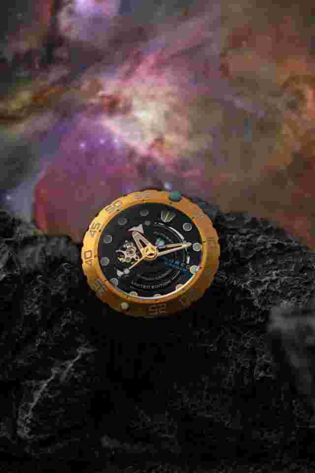Nubeo Opportunity Carbon Fiber 48mm Japanese Automatic Wristwatch NB-6085-01