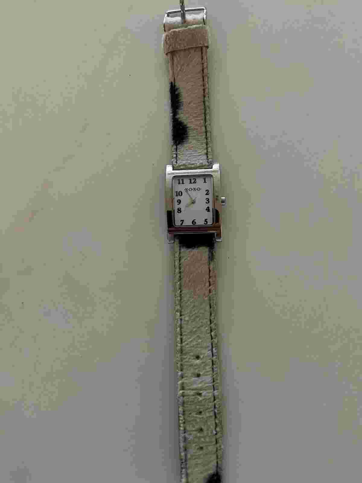 XOXO Furry Animal Print Watch New Battery Working Great Looking Nice