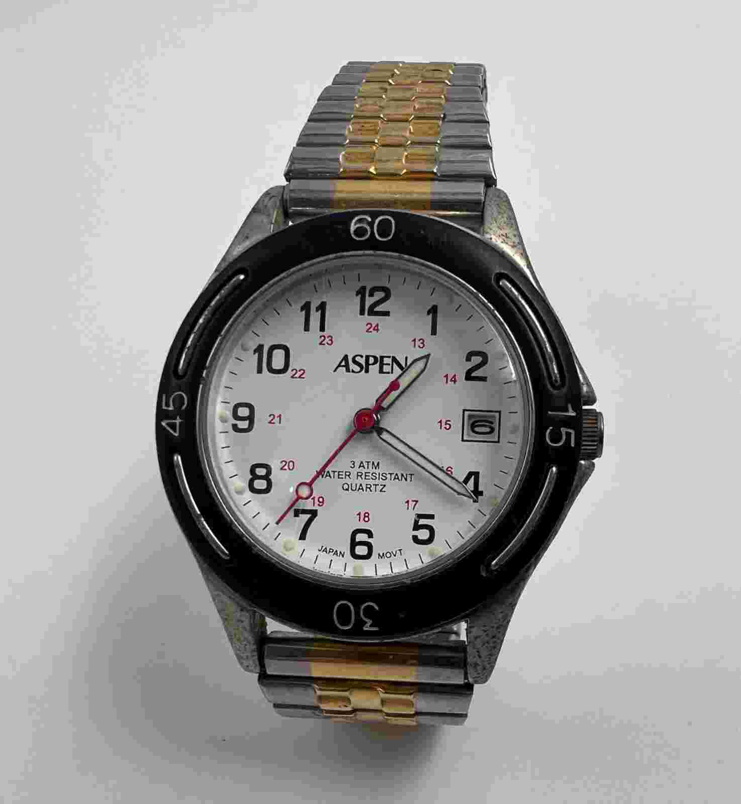 Men's Aspen Quartz Date Watch by Omni Quartz P-JABDG