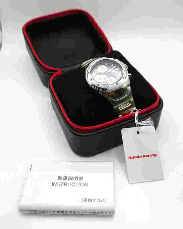 Honda FT01SL Racing Chronograph Quartz Men's Watch Not Used