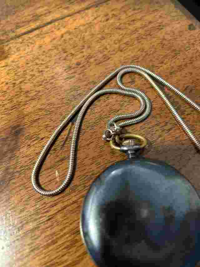 POCKET WATCH MORE THAN 100 YEARS Life  AUTOMATIC BLACK COLOR I