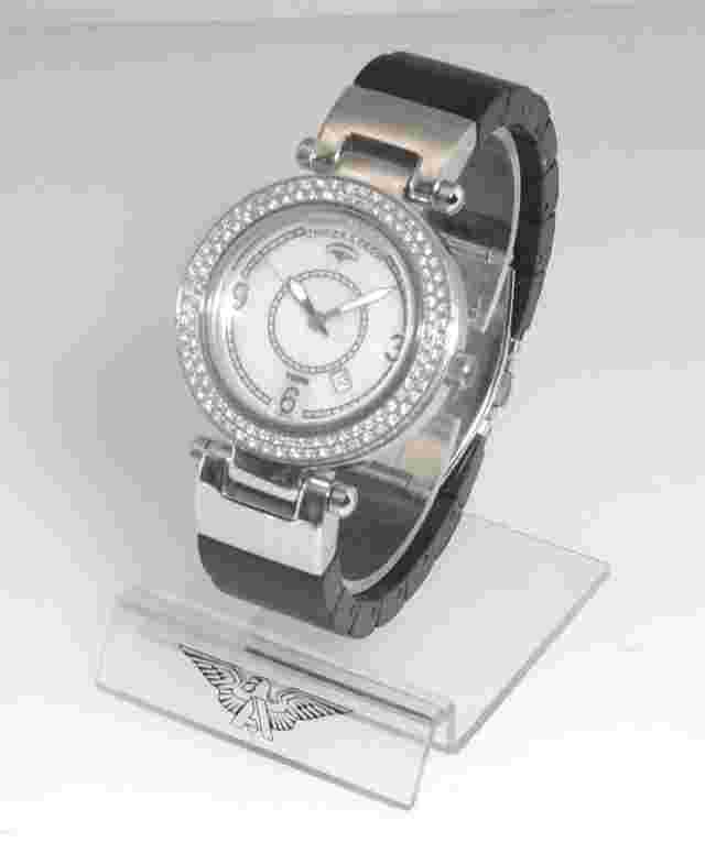 CHRONOTECH SWISS 100-METER QUARTZ DIAMOND WATCH SERIAL # 1008 *BRAND NEW W/ BOX*