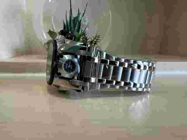 MEN'S INVICTA BOLT ZEUS MAGNUM BLACK MULTI DIAL SILVER S/STEEL CHRONOGRAPH WATCH