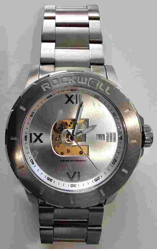 NEW IN BOX Mens Rockwell Admiral 50MM Wrist Watch