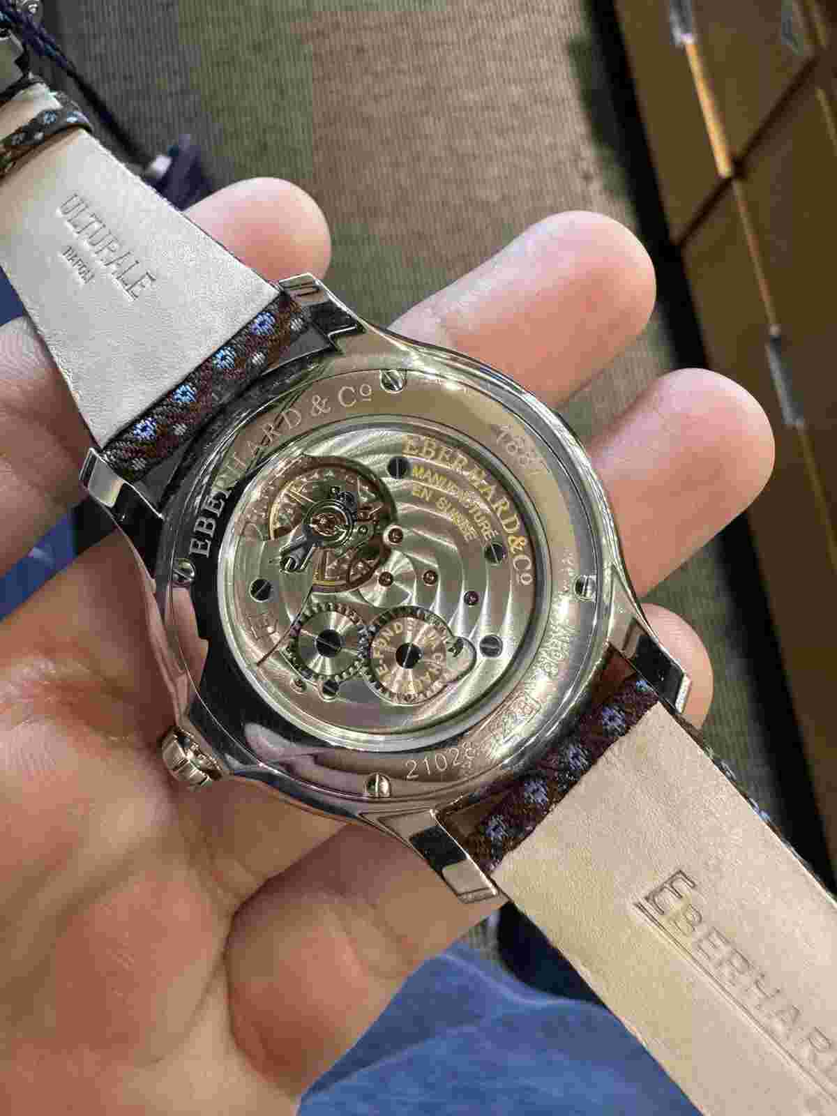 Eberhard & Co. La Chaux De Fonds 1887 Ref. 31039 Automatic Mens Watch