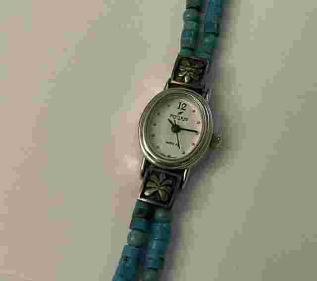PEYOTE BIRD SANTA FE TURQUOISE WATCH