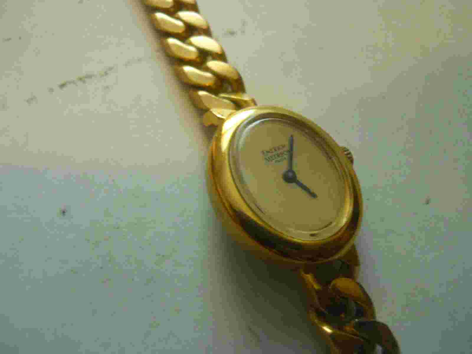 Vtg Emerich Meerson women's, mechanical & hand winding Analog dress used watch