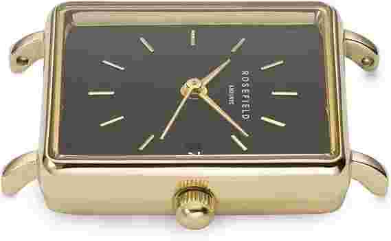 Rosefield Boxy XS Black Gold QMBG-Q025 steel women's only time watch