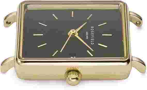 Rosefield Boxy XS Black Gold QMBG-Q025 steel women's only time watch