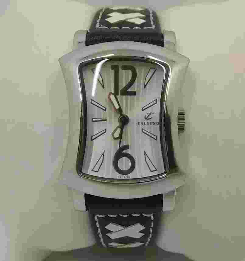 Festina Group CALYPSO Watch. For women. Black & White Strap.