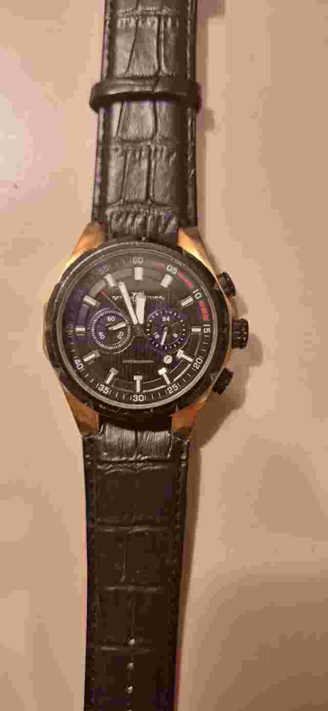 Officina del Tempo Stainless Steel Chronograph Water Resistant OT1029 Watch