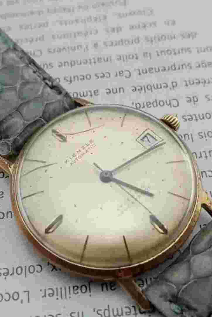 KIENZLE 25 JEWELS vintage automatic men's watch, working, made in Germany