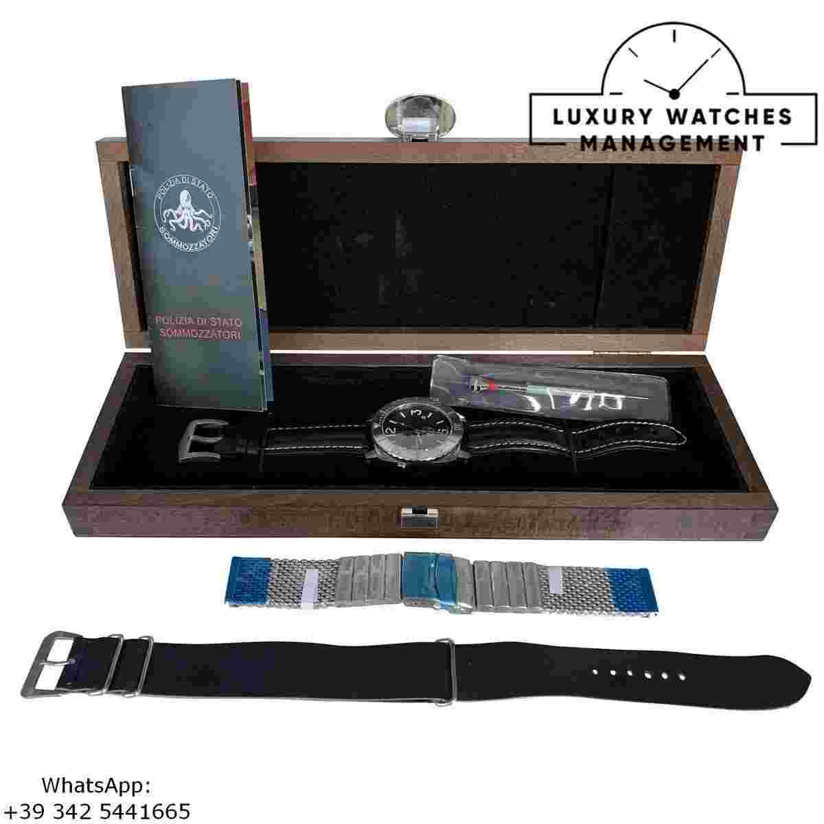 SQUALE  Diver “Polipetto” assigned by Italian State Police Titanium Full Set