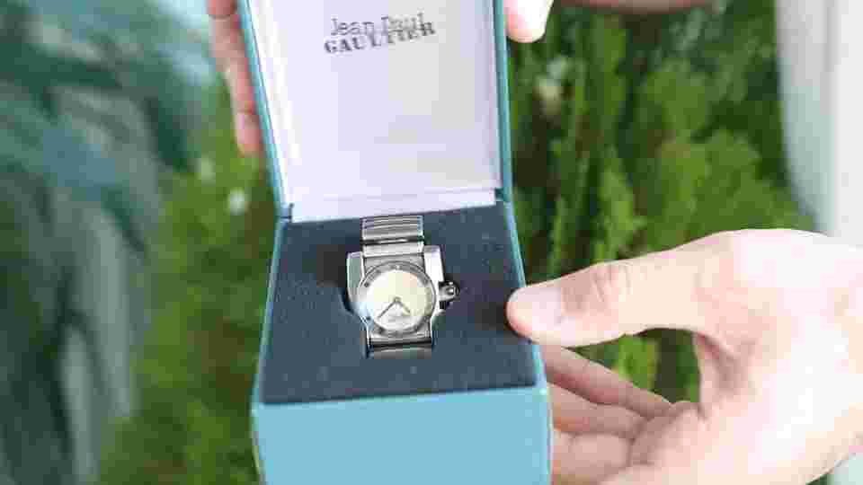 Rare-Jean Paul Gaultier Watch, Authentic Vintage Item from 90's