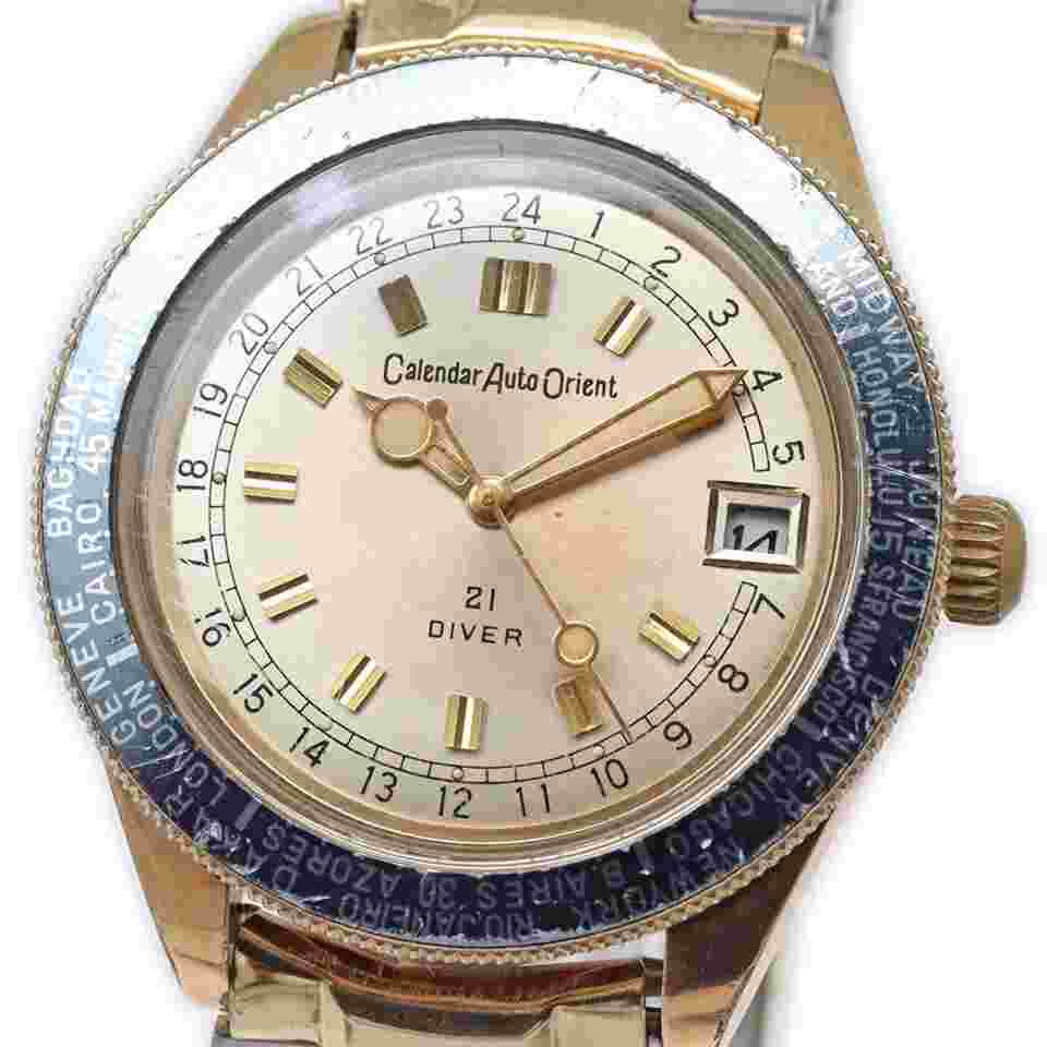 Calendar Auto Orient Divers T-29763A Date