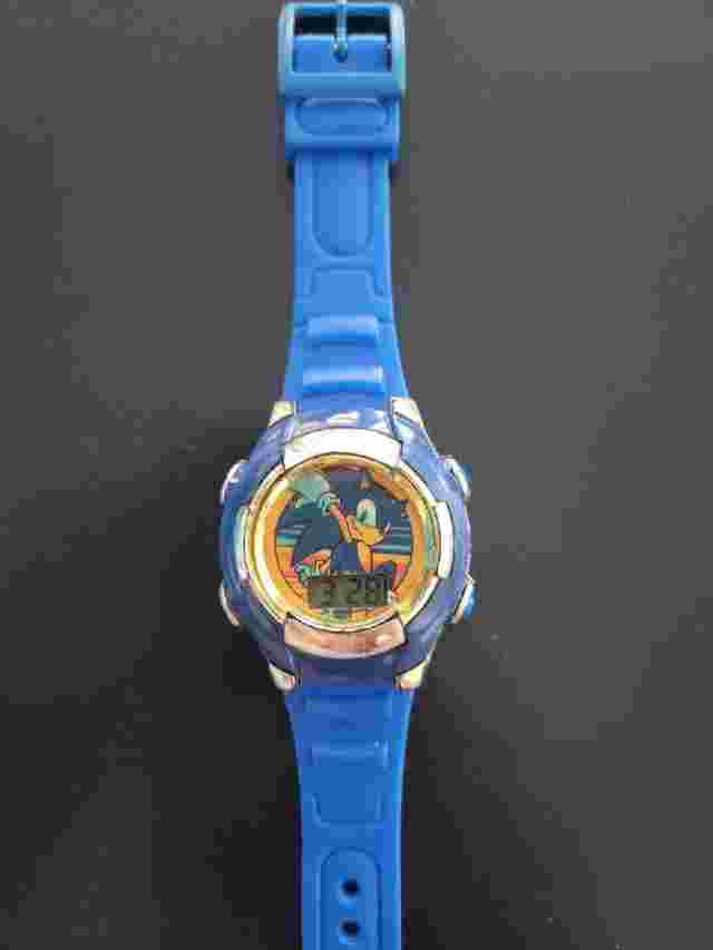 sonic watch for kids Blue Sonic The Hedgehog Used