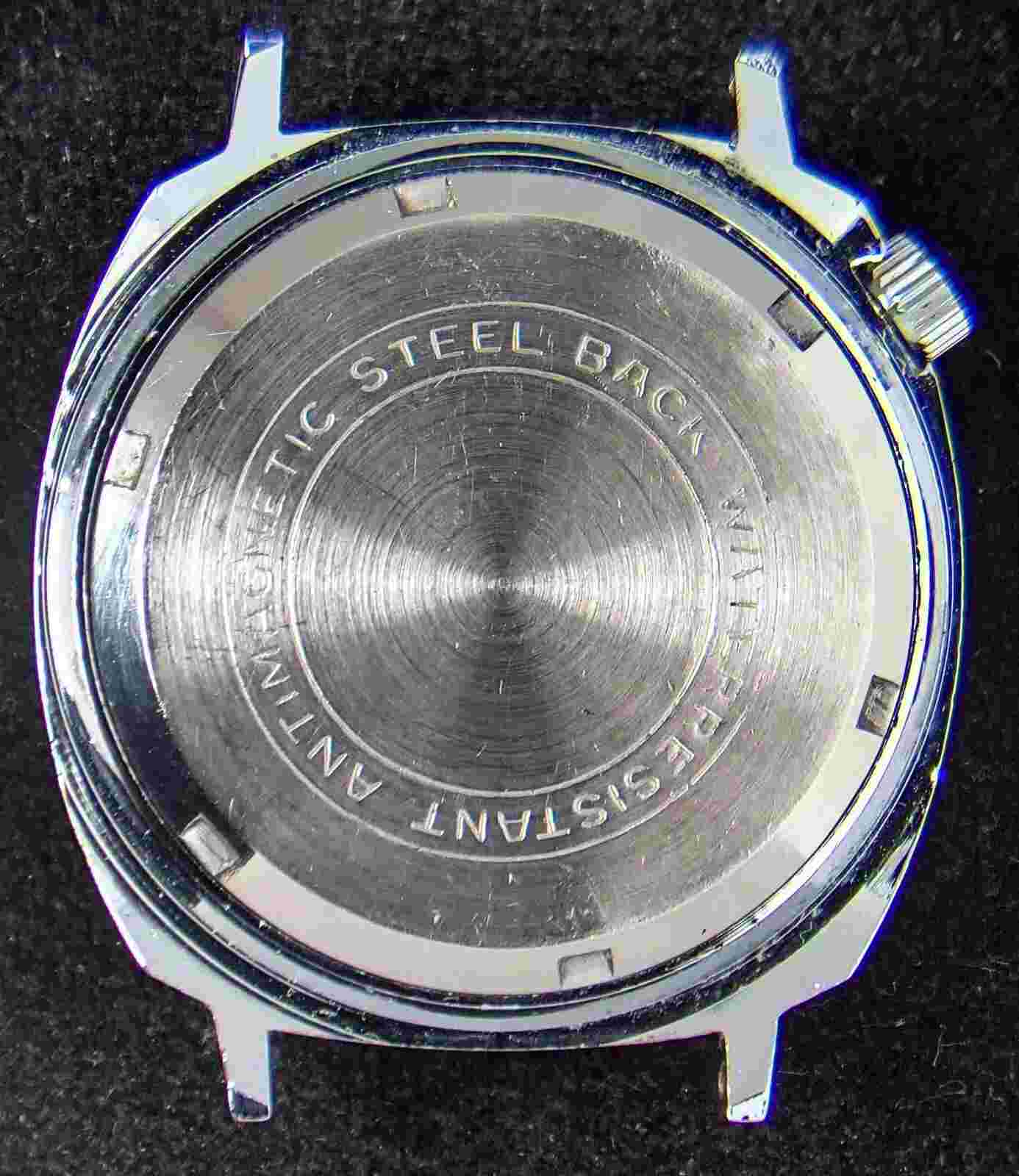 Genova De Luxe Red Brown Dial Men's Manual-Wind Watch (Vintage) --Spares/Repairs