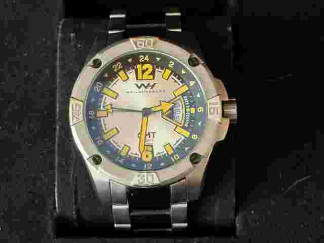 Weil and Harburg Men's Watch Chronograph Swiss Watch GMT