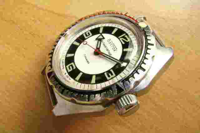 VOSTOK AMPHIBIA Antimagnetic Russian Soviet Vintage watch