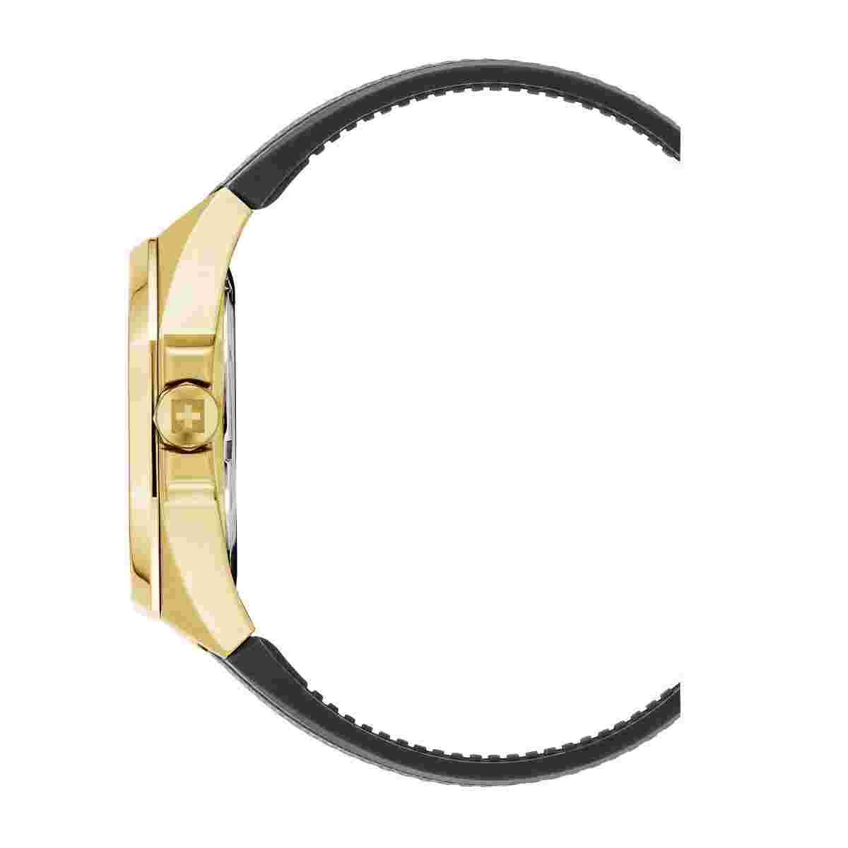 Swiss Alpine Military Men Watch Analog Quartz 7005.1817SAM Silicone