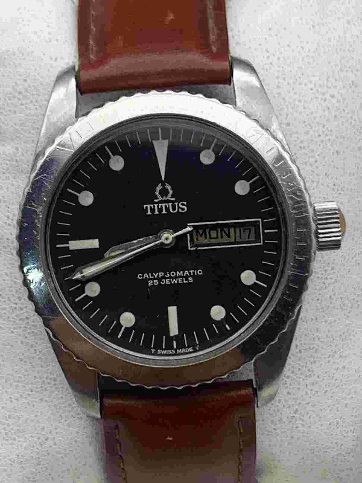 Titus Solvil Calypsomatic Sports Divers Automatic Ref.8895 Calendar Day/Date