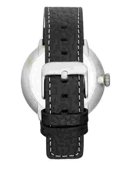Simplify The 7100 Quartz White Dial Black Leather Watch Sim7101