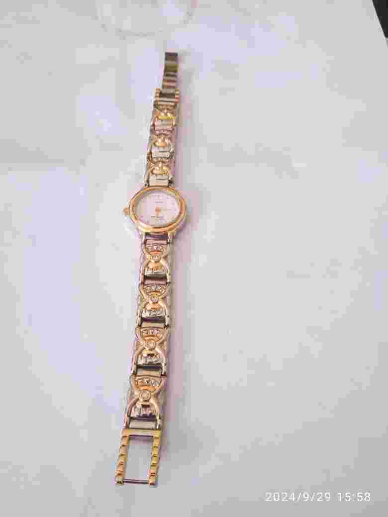 “Vogue Women’s Two-Tone Gold and Silver Quartz Watch - Japanese Movement, Stainl