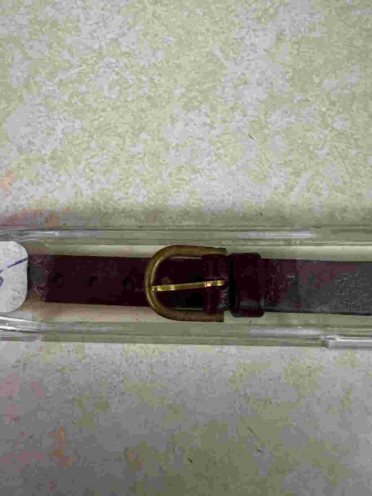 Vintage Hirsch Watch Band - NOS:  Genuine Leather Brown C10 HMA 206 - Mint!