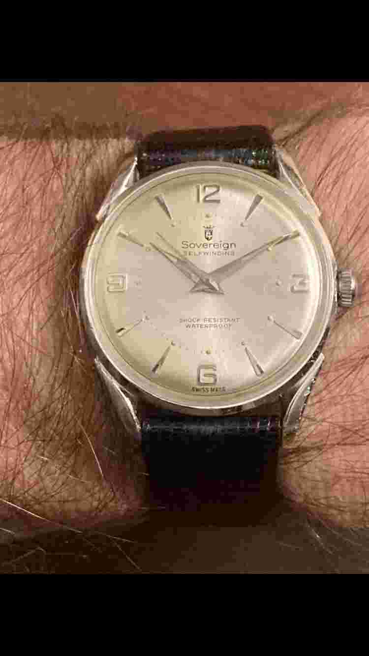 Sovereign Men’s Automatic Vintage Dress Watch