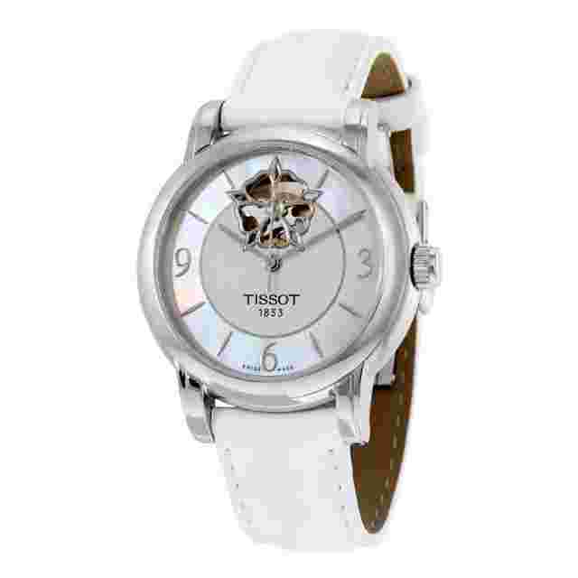 Tissot T-Lady White Mother of Pearl Women's Watch - T050.207.17.117.04
