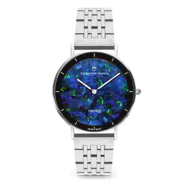 Gatsby Ridge Blue Opal Watch - 36mm