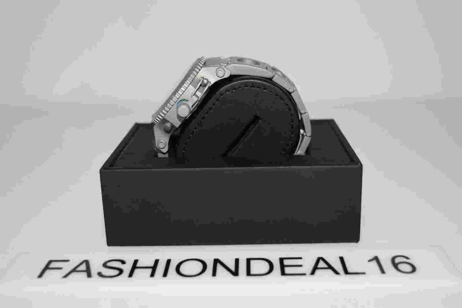 New aK ADEE KAYE Authentic Gray SS Gray Dial AK6466-M $300 Watch