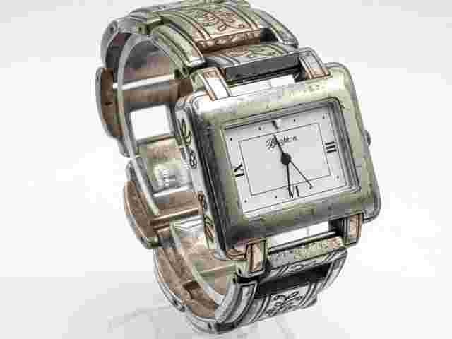 Brighton Dresden Quartz Womens Watch New Battery Silver Plated White Dial 34mm