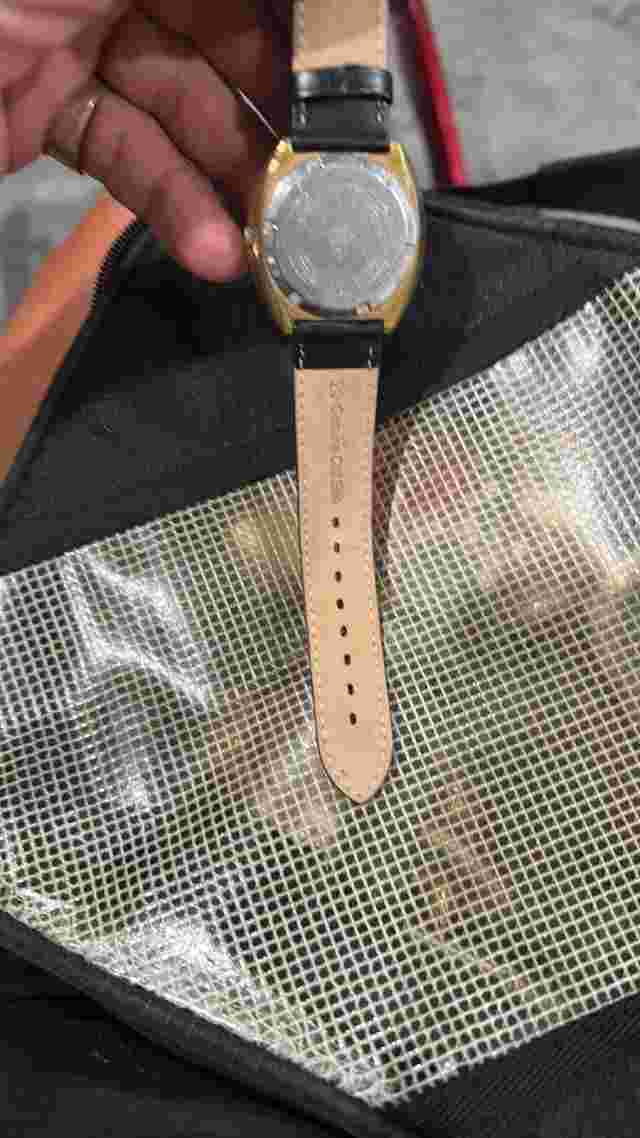 PureDial Square Legacy Lavender Face with date watch