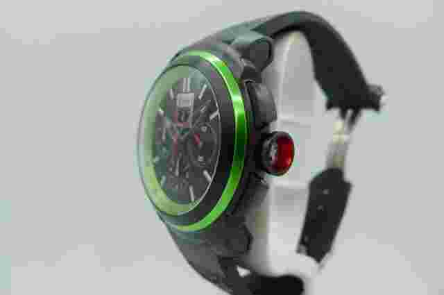 MICHEL JORDI SWISS ICON FURKA CHRONOGRAPH PVD 100M BIG DATE AUTOMATIC