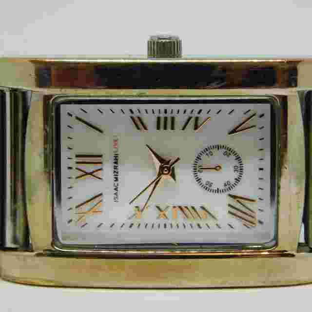 Isaac Mizrahi Live! IMZ761A Two Tone Quartz Analog Ladies Watch Sz. 6 1/4"