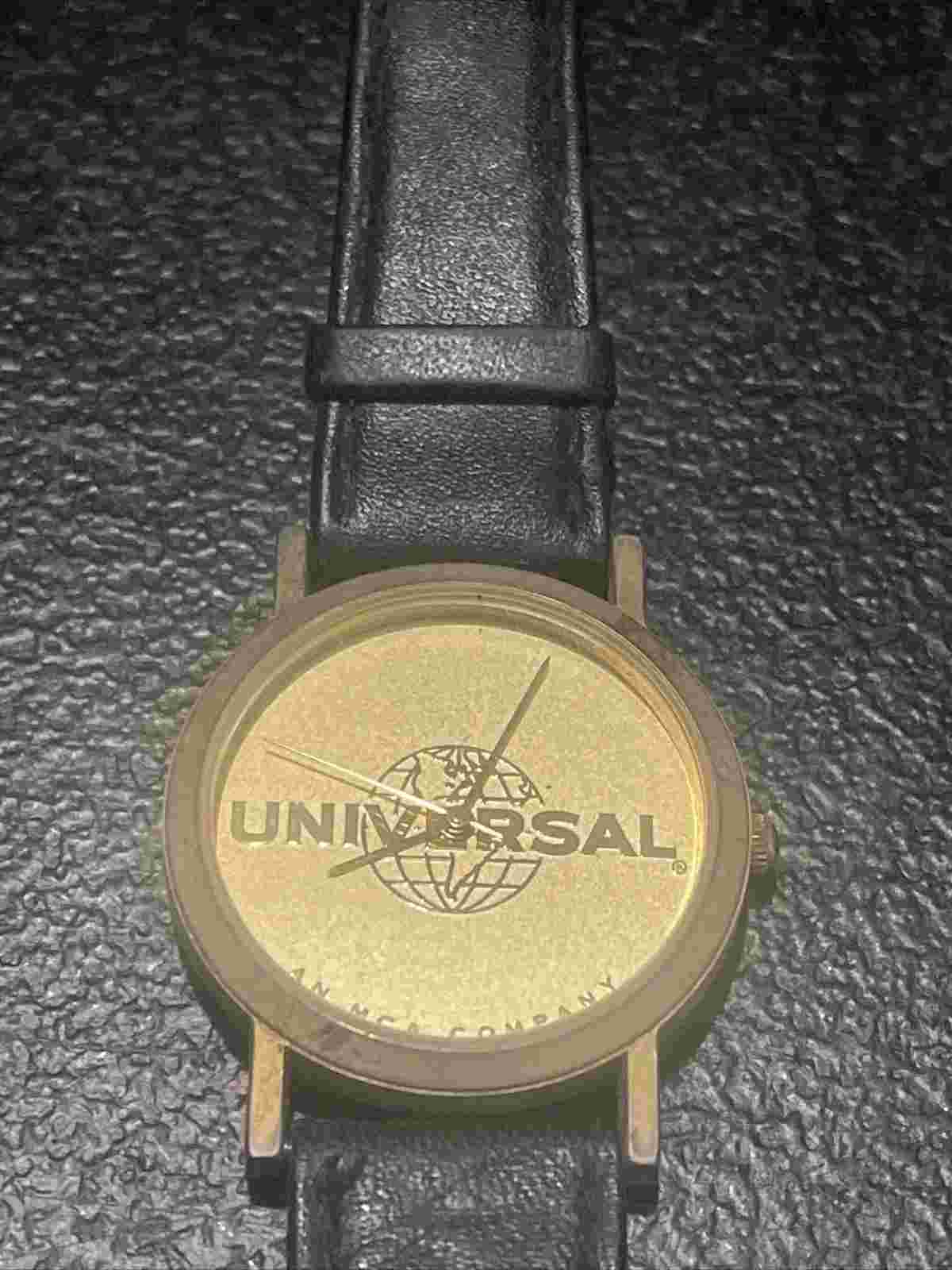 Universal Studios collectible vintage watch MC & T/Europa silver