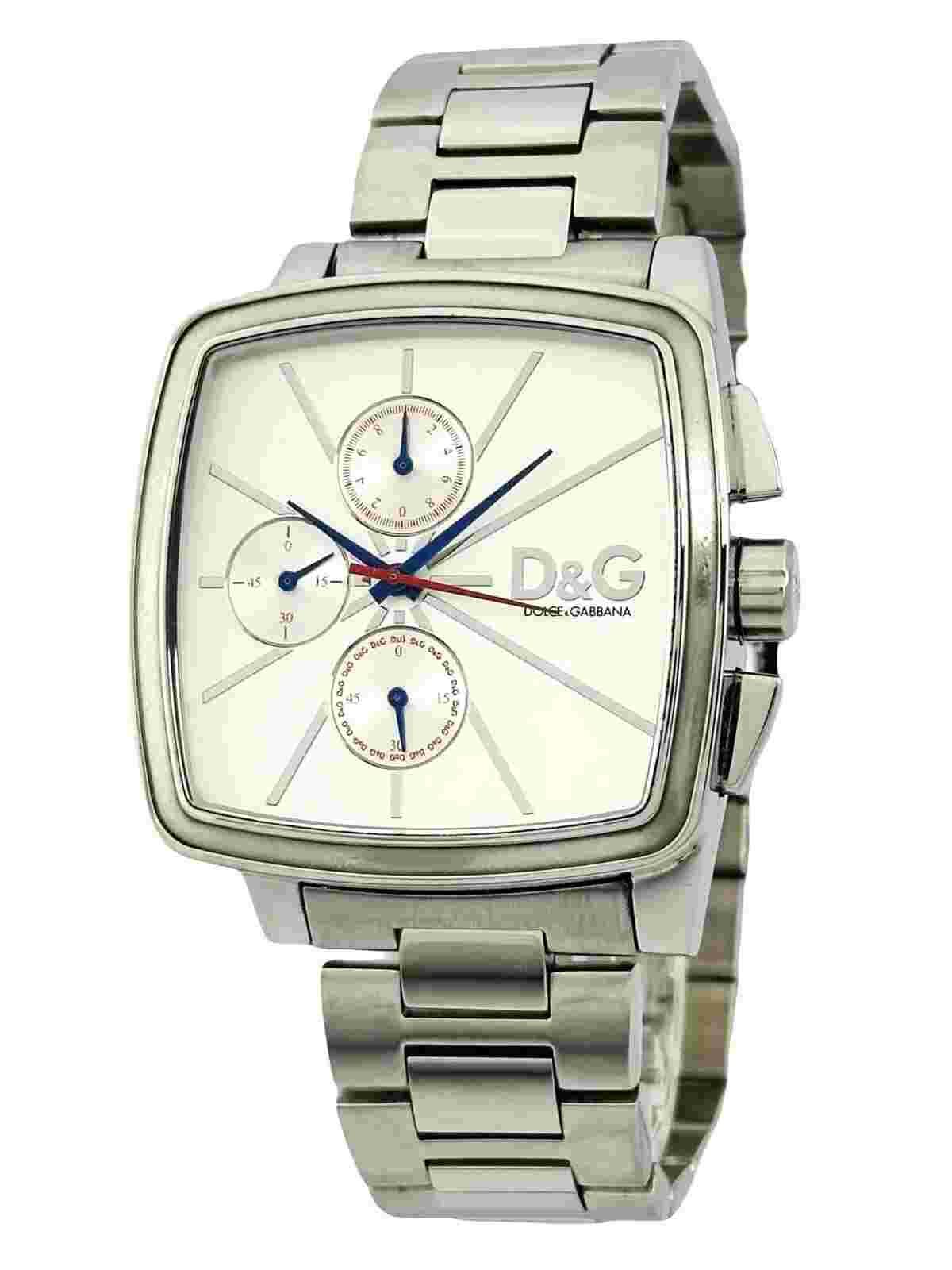 D&G Dolce & Gabbana DW0108 Good Times  Chronograph Stainless Steel BraceletWatch