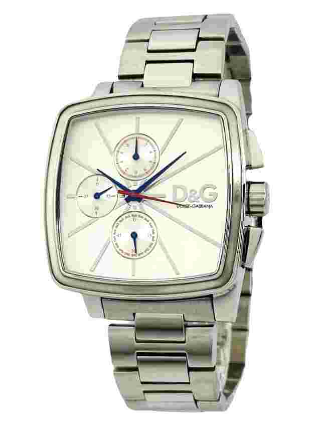 D&G Dolce & Gabbana DW0108 Good Times  Chronograph Stainless Steel BraceletWatch