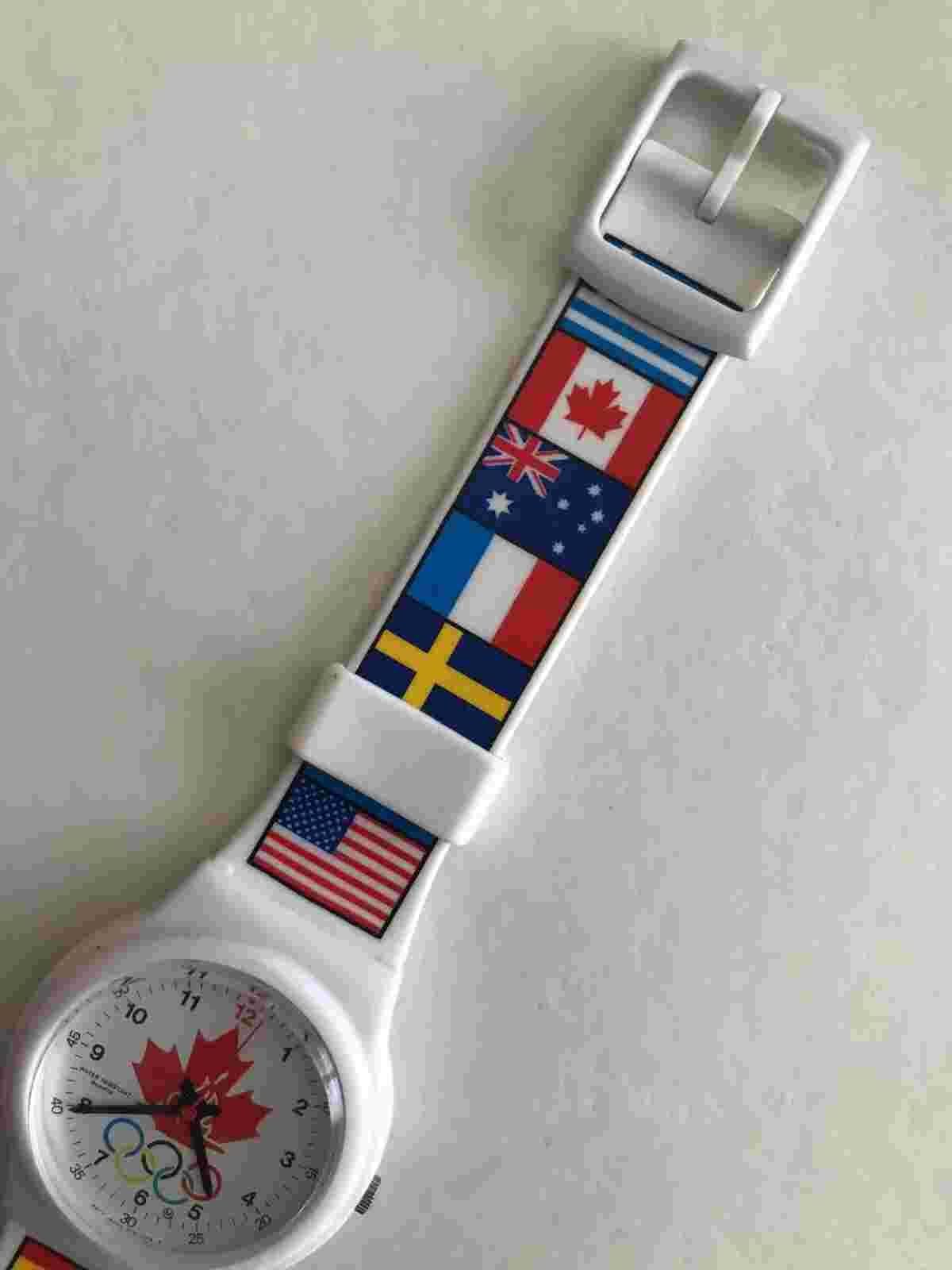 Vintage Collectible Olympic Watch Limited Edition Japan Movement PC21 JG13